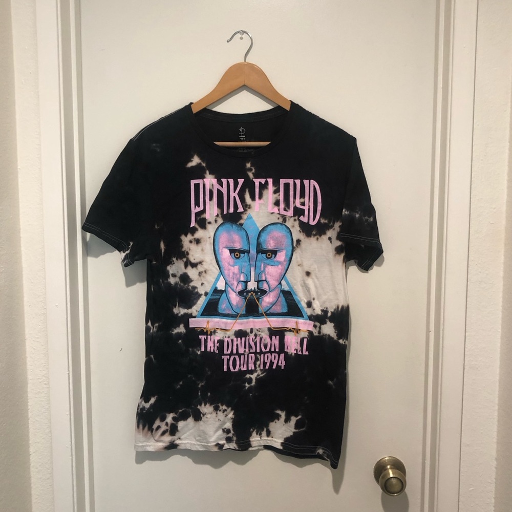 Pink Floyd The Division Bell Tie Dye Shirt